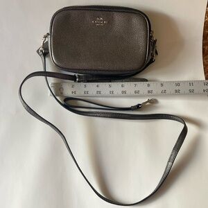 Coach metallic crossbody